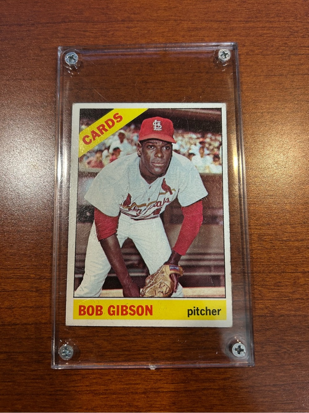 1965 Bob Gibson Topps #320 Card